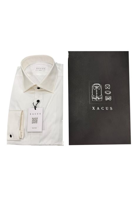 Slim fit shirt with contrasting buttons XACUS | shirts | 11716 608ML771